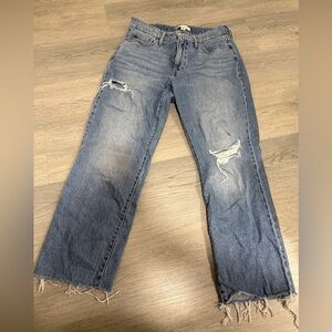 Women’s Lucky Brand Jeans Zoe High Rise Straight Jeans Sz 10/30 A